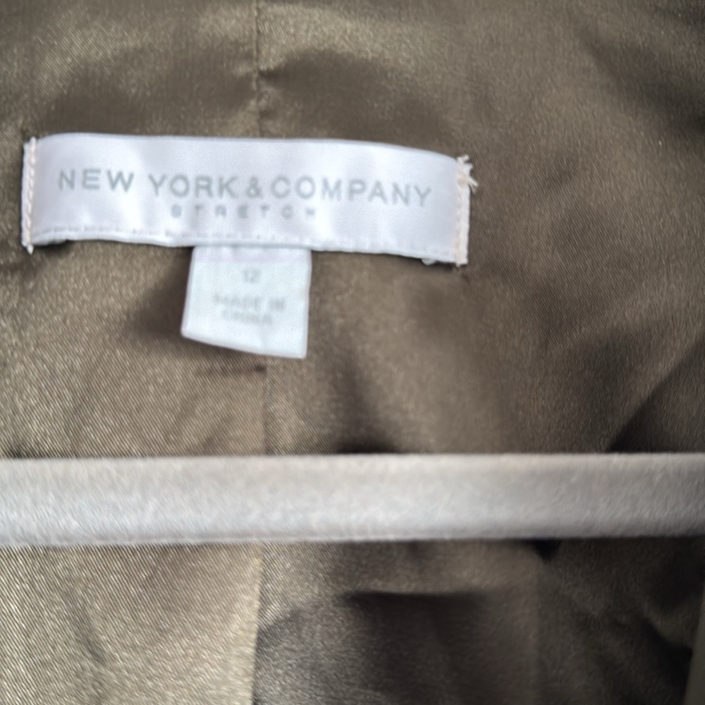 NWOT Cropped Blazer Hunter Green Sz 12 - Picture 6 of 7